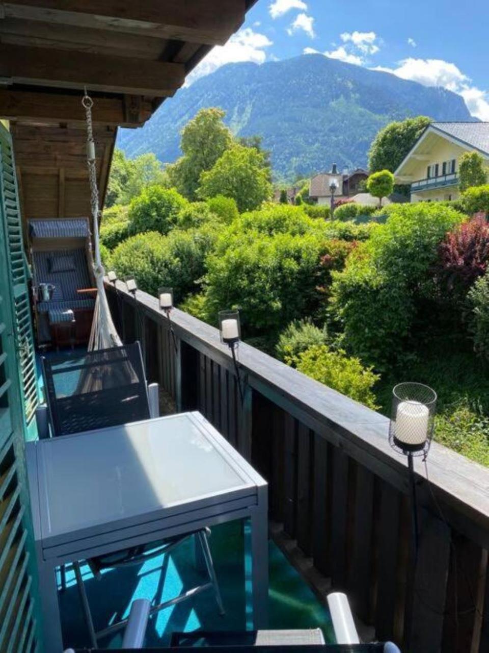 Wohnung 2 Mit Balkon Und Bergblick Grossgmain Zewnętrze zdjęcie