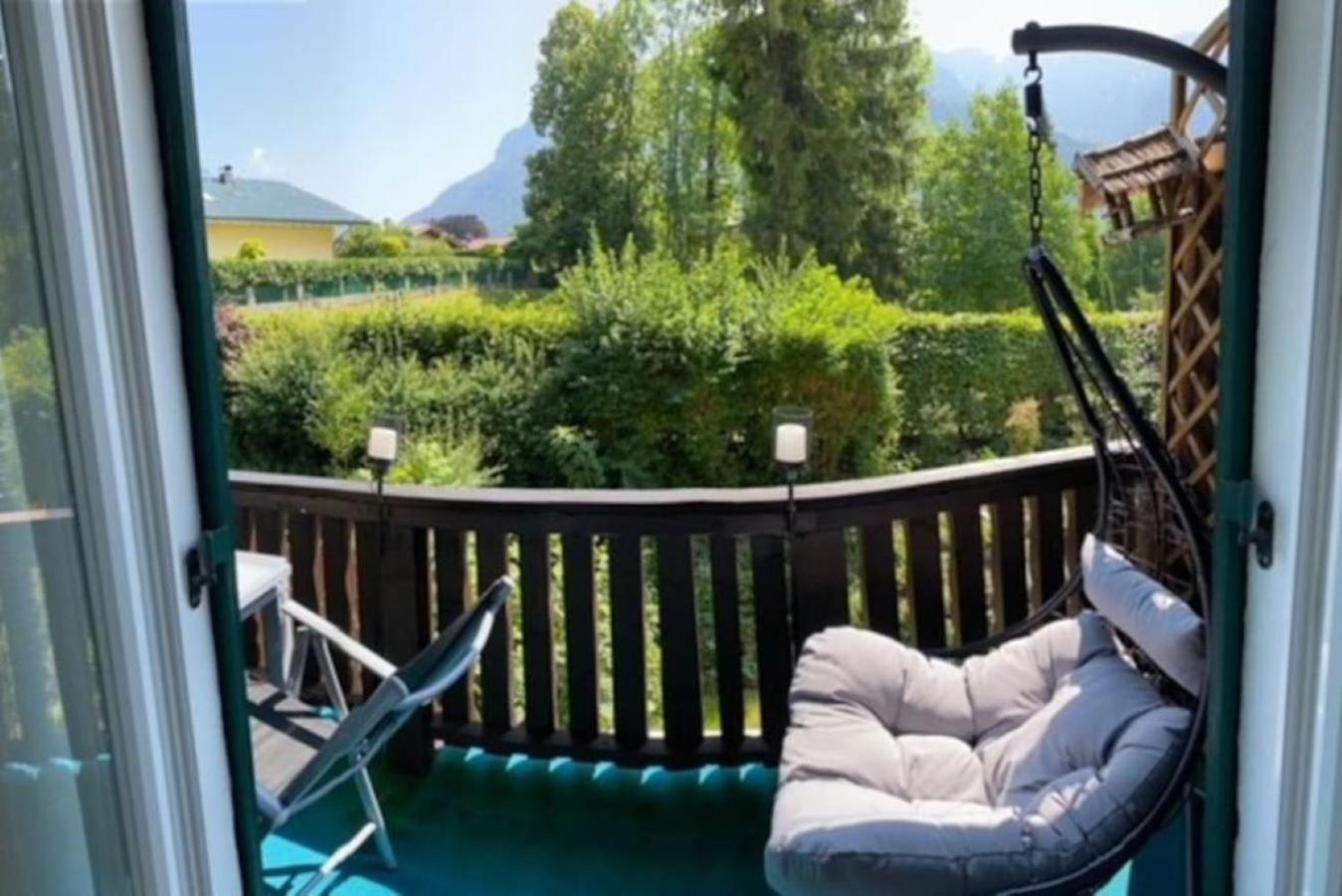Wohnung 2 Mit Balkon Und Bergblick Grossgmain Zewnętrze zdjęcie
